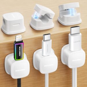 6-Pack Magnetic Cable Clips Cord