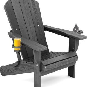 SERWALL Foldable Adirondack Chair
