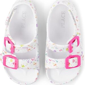 Slide Sandals with Backstrap