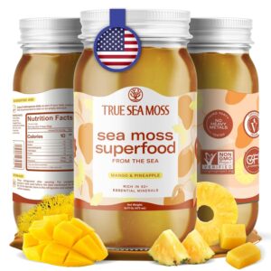 TrueSeaMoss Wildcrafted Irish Sea Moss Gel –