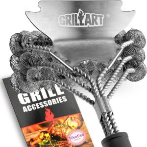 GRILLART Grill Brush and Scraper Bristle