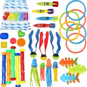 JOYIN 30 Pcs Diving Pool Toys