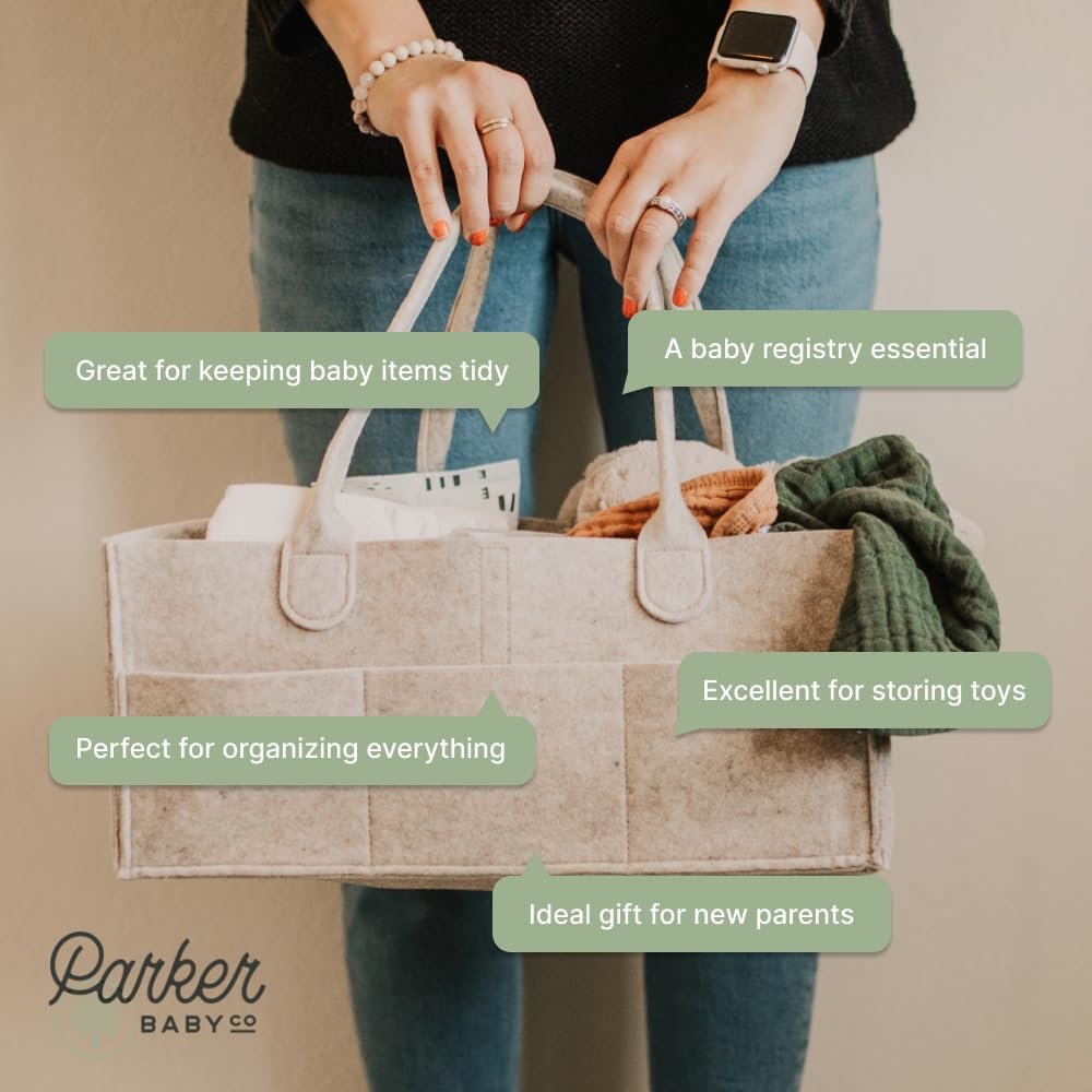 Parker Baby Diaper Caddy - Image 5