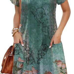 OFEEFAN Womens Summer Dresses