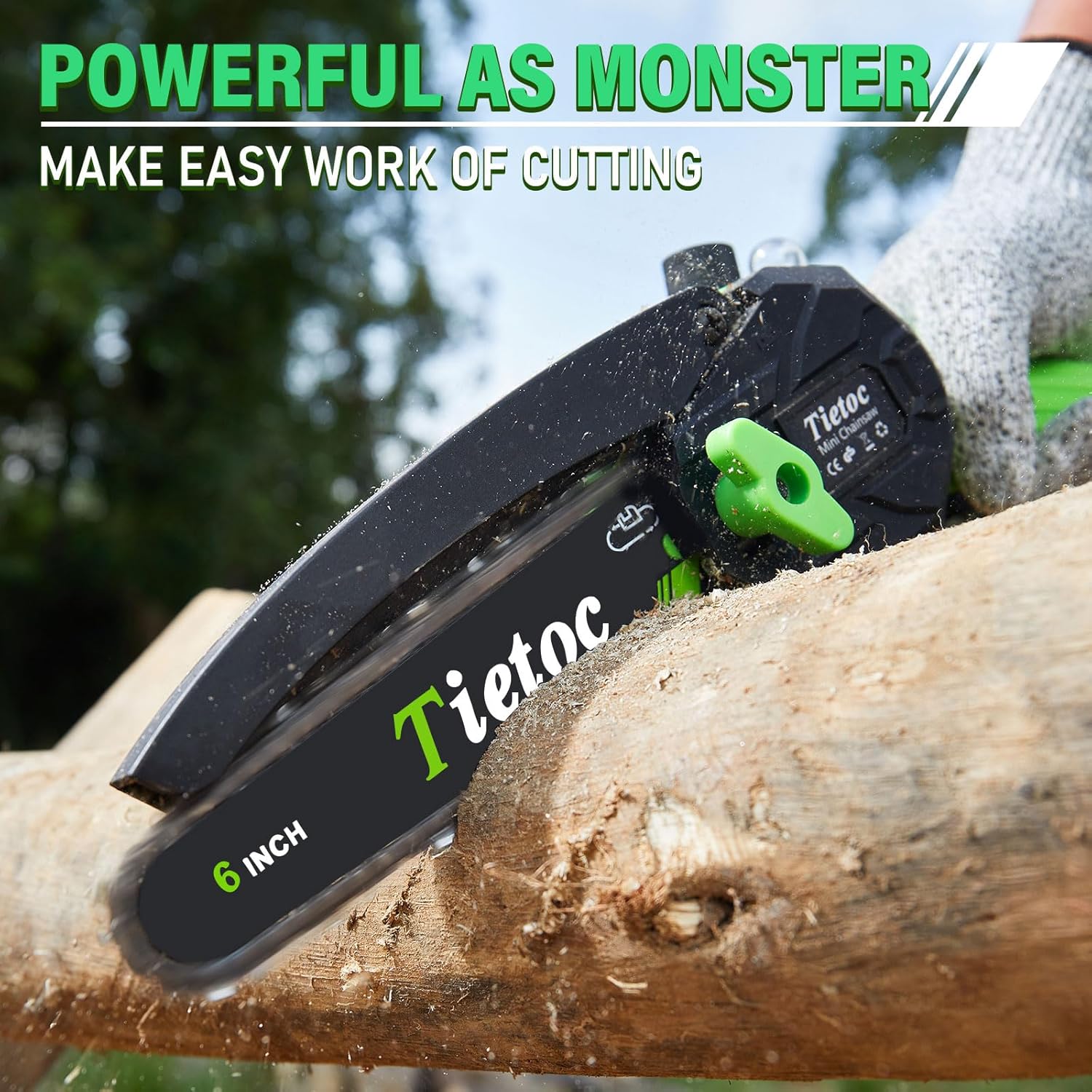 6 Inch Mini Electric Chainsaw - Image 4