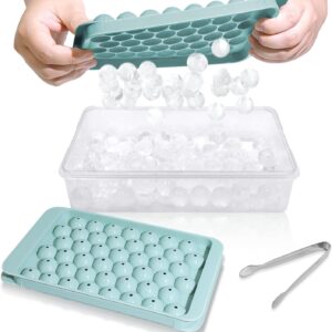 Ice Cube Tray with Lid and Bin