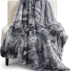 Faux Fur Throw Blanket,