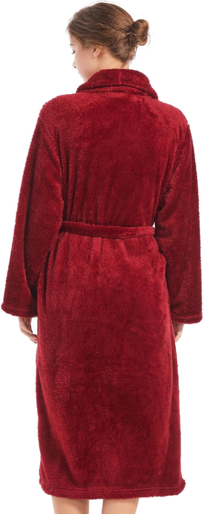 Womens Plush Fleece Robe - Image 3